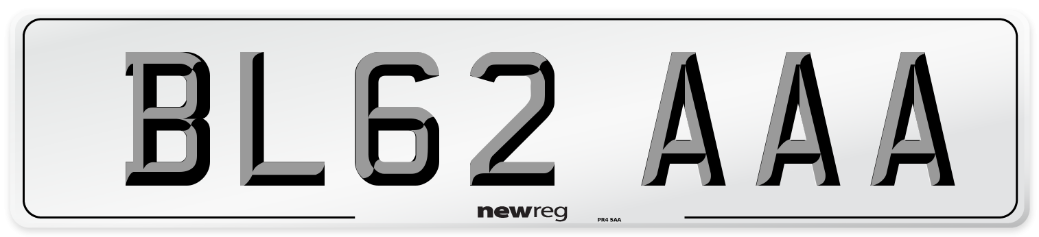BL62 AAA Number Plate from New Reg